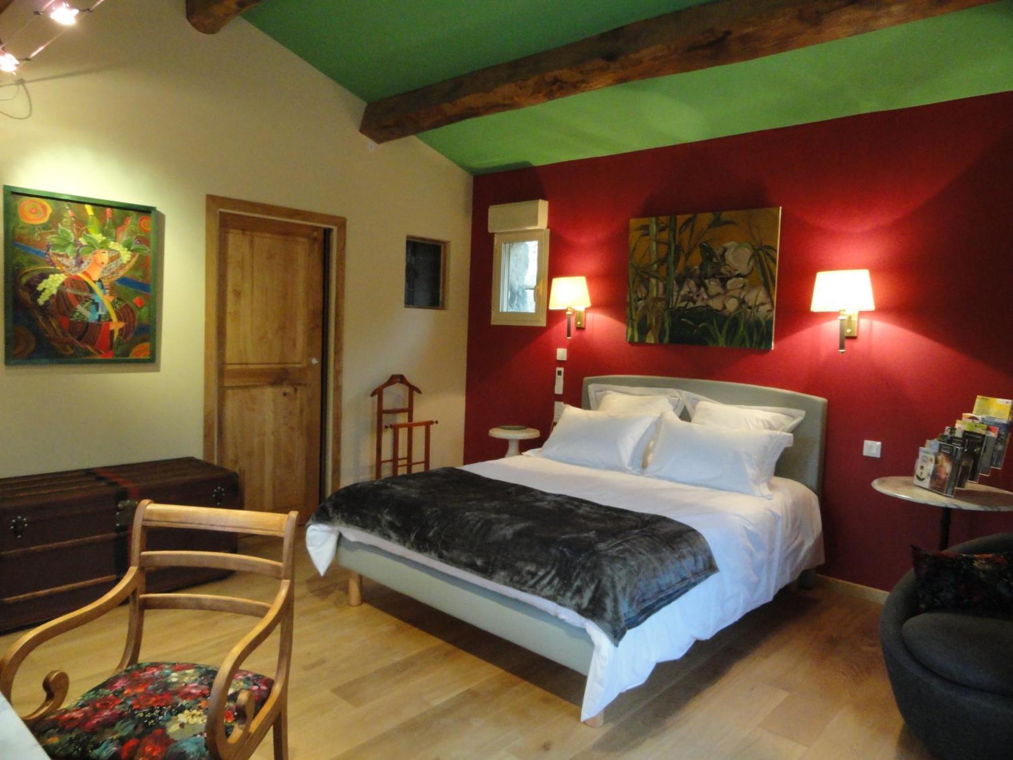 Chambre d'hôtes Au creux du Chambon Joyeuse Quarto foto
