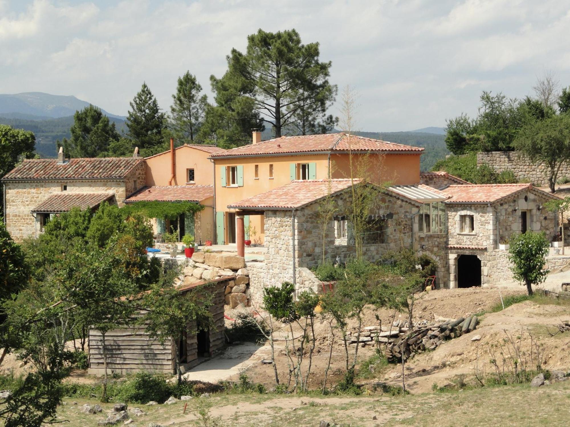 Chambre d'hôtes Au creux du Chambon Joyeuse Exterior foto